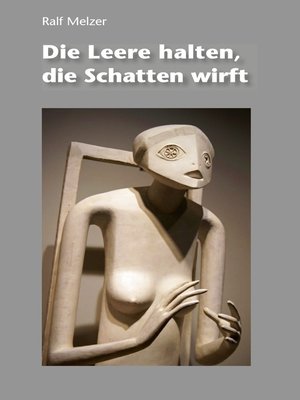 cover image of Die Leere halten, die Schatten wirft